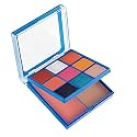 MARS Face and Eye Makeup Kit for Women | 9 Highly Pigmented Eyeshadows with Blusher and Highlighter | Attached Mirror (16.0 gm) (Multicolor-01)