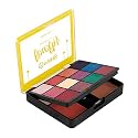 MARS Firefly Makeup Kit with 12 Eyeshadows,Highlighter, Blusher and Bronzer| Highly Pigmented | Free Applicator &amp; Mirror | Eye and Face Palette for Women (26.0 gm) (Shade-1)