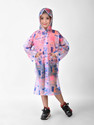 Mars Infiniti Graphic Print Girls Raincoat