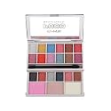 MARS Poco Face Makeup and eyeshadow Palette with Slider Case | Free Applicator | Long Wearing | Highly Pigmented and Easy to Blend | 21 Shades (20g) (01-Multicolor)