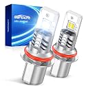 Marsauto 9004 LED Light Bulbs, 70,000LM 1200% Super Brightness 6500K White, No Adapter Required, Non-Polarity Anti Flicker, 1:1 Mini Size, Plug-N-Play, Pack of 2