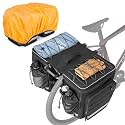 Marscamd Bike Pannier Bag with Rain Cover, 50L Expandable Rear Rack Saddle
