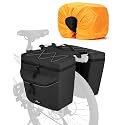 Marscamd Bike Panniers Bag with a Rain Cover, 35L Rear Rack Saddle Bag