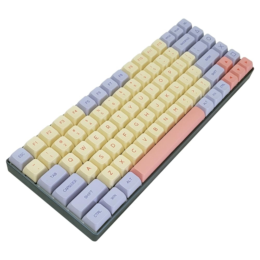 Marshmallow Mechanical Keyboard Keycaps, Uniform XDA Profile, PBT ...