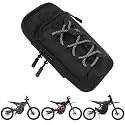 Marsrut Phone Bag for Ebike, Pouch Fits for Surron Light Bee/Talaria/X160/X260/E Ride Pro/Surron Ultra Bee EDirt Bike, Motorcycle Front Battery Frame Cover Storage Bag for Electric Dirt Bikes (Black)