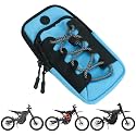 Marsrut Phone Bag for Ebike, Pouch Fits for Surron Light Bee/Talaria/X160/X260/E Ride Pro/Surron Ultra Bee EDirt Bike, Motorcycle Front Battery Frame Cover Storage Bag for Electric Dirt Bikes (Blue)