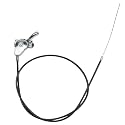 Marsrut Throttle Control Kit Assembly, Throttle Lever Cable Fits for GX160 GX200 Parts for Compactor Trowel Lawn Mower, Suitable for 0.87"-1.4" Pipe Diameter