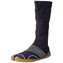 Marugo Jog Jikatabi Japanese Tabi Shoes Navy white stitching with 12 Clips