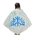 Zelda Plush Glider Style Blanket Cloak Cosplay Prop L60 inch W43 inch, Light Gray, Large