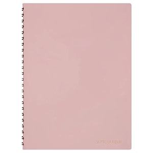 maruman septcouleur lab notebook 2024 limited color 835 x 622 inches a5 3mm square grid 100 sheets feathery pink n768-24-38
