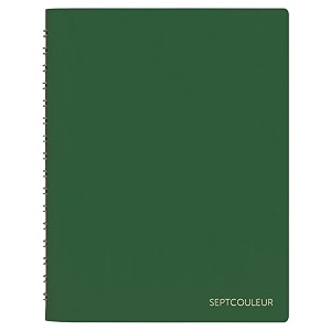 maruman septcouleur lab notebook 2024 limited color 598 x 457 inches a6 3mm square grid 100 sheets forest green n769-24-03