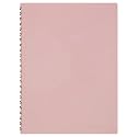 Maruman Septcouleur Lab Notebook, 2024 Limited Color, 8.35 x 6.22 Inches (A5), 3mm square grid, 100 sheets, Feathery Pink (N768-24-38)