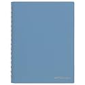 Maruman Septcouleur Spiral Notebook, 200 Pages, A6 3mm Grid, Blue