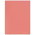 Maruman Septcouleur Lab Spiral Notebook, 80 Sheets, A5 3mm Grid, Coral Pink