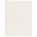 Maruman SEPTCOULEUR Notebook (A5), 3mm Grid, 100 Sheets / 200 Pages, Crisp White, (N768-06) Made in Japan. (Crisp White)
