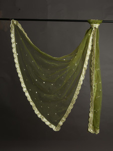 maruti krupa enterprise net embroidered women dupatta