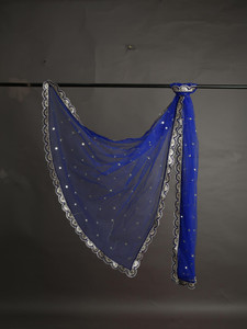 maruti krupa enterprise net embroidered women dupatta
