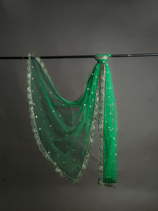 maruti krupa enterprise net embroidered women dupatta