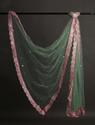 MARUTI KRUPA ENTERPRISE Net Embroidered Light Green Women Dupatta