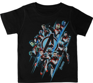 Marvel Avengers Boys Printed Polycotton Regular T
