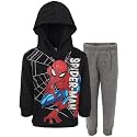 Marvel Avengers Spider-Man Fleece Pullover Hoodie and Jogger Pants Outfit Set Toddler to Big Kid Sizes (2T - 18-20)