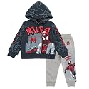 Marvel Avengers Spider-Man Fleece Pullover Hoodie and Jogger Pants Outfit Set Toddler to Big Kid Sizes (2T - 18-20)
