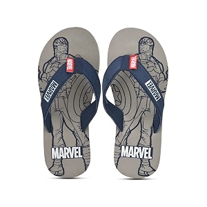 Marvel Avengers by toothless Boys Flip Flops
