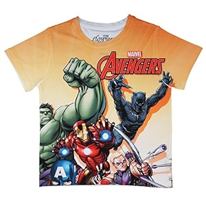 marvel avengers by wear your mind boys t-shirt