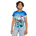 Marvel Avengers by Wear Your Mind Boy's T-Shirt (DMA0006_Blue_7-8Y_Blue_7 Years-8 Years)