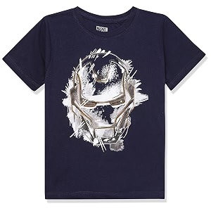 Marvel Boys Cartoon Regular Fit T-Shirt