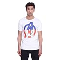 Marvel Men Round Neck Short Sleeves Knitted