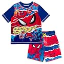 Marvel Boys' 2-Piece Rash Guard and Swim Trunks Set Toddler to Big Kid