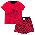 Marvel Boys' 2-Piece Rash Guard and Swim Trunks Set Toddler to Big Kid