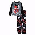 Marvel Boys' 2-piece Snug-fit Cotton Matching Holiday Pajama Set, Soft &amp; Cute for Kids