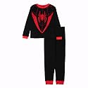 Marvel Boys' 2-piece Snug-fit Cotton Matching Holiday Pajama Set, Soft &amp; Cute for Kids