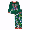 Marvel Boys' 2-piece Snug-fit Cotton Matching Holiday Pajama Set, Soft &amp; Cute for Kids