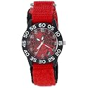 Marvel Spiderman Watch for Kids - Spider-Man Watch for Boys 4-6 - Spiderman Watches Boys - Kids Toys - - Marvel Toddler - Teen - Black Bezel - Red Nylon Strap