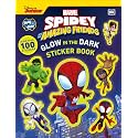 Marvel Spidey and His Amazing Friends Glow in the Dark Sticker Book: With More Than 100 Stickers