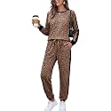 Marvmys Women Long Sleeve Tracksuits Fashion 2 Piece Lounge Set Travel Outfits Jogger Set