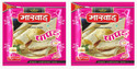 Marwar Papad Combo-Moong Sada & Tiranga Papad-Zipper Pack(400 GM Each)-7 Inch Size Masala Papad (Pack of 2) (800 g)