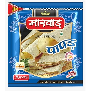 Marwar Urad Daal Papad Rajasthani Flavor Low