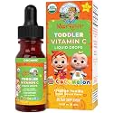 MARYRUTH'S Cocomelon Toddler Vitamin C Drops, 15 Servings, Ages 1-3 Years