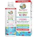 MARYRUTH'S Organic Kids Multivitamin Liposomal, 15.22 oz, Immune Support