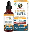 MARYRUTH'S Organic Turmeric Root Liquid Extract, Sugar Free, 1 Fl Oz