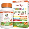 MARYRUTH'S Toddler Multivitamin Gummies, Sugar-Free,2 Month Supply, Ages 2+