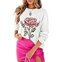 MARZXIN Women Sweater Merry Christmas Pullover Halloween Sweatshirts Tops