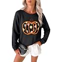 MARZXIN Women Sweater Merry Christmas Pullover Halloween Sweatshirts Tops