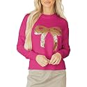 MARZXIN Women Sweater Merry Christmas Pullover Halloween Sweatshirts Tops