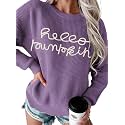 MARZXIN Women Sweater Merry Christmas Pullover Halloween Sweatshirts Tops