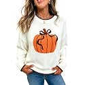 MARZXIN Women Sweater Merry Christmas Pullover Halloween Sweatshirts Tops